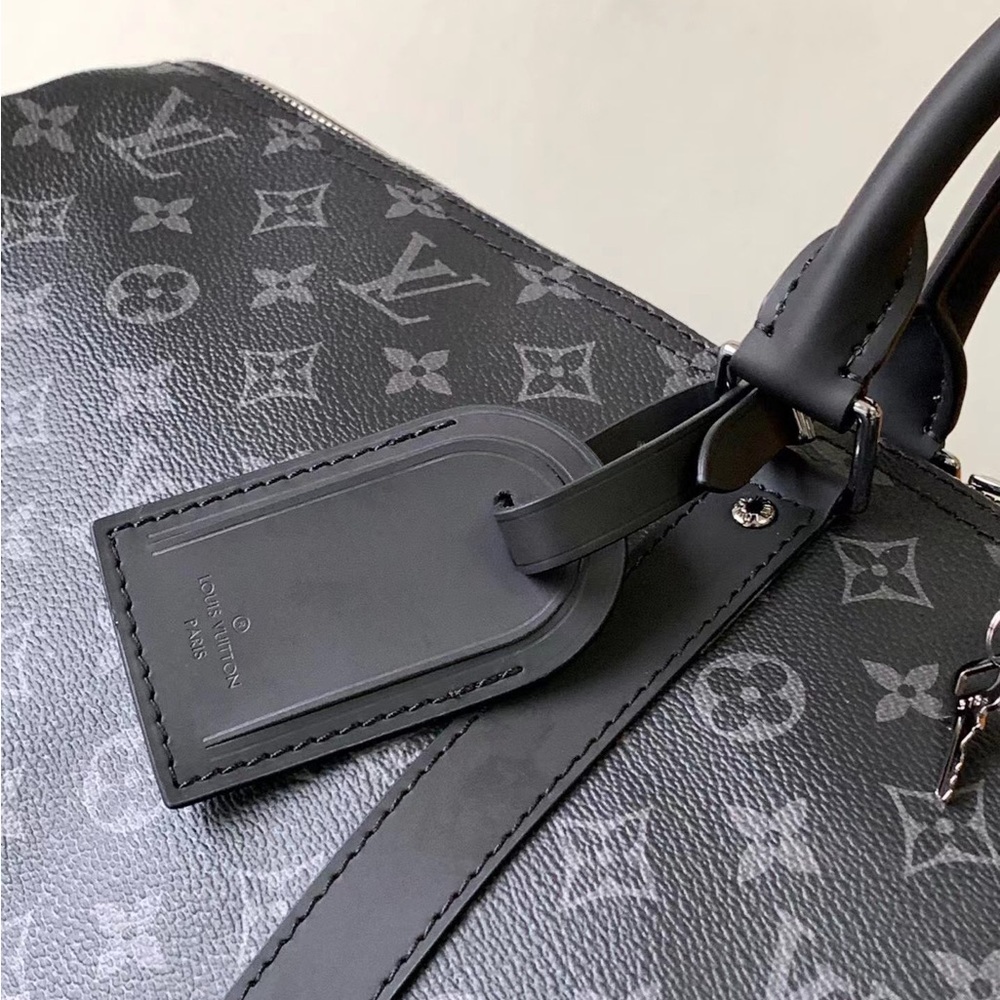 Louis Vuitton Monogram Eclipse KEEPALL BANDOULIèR… - image 5